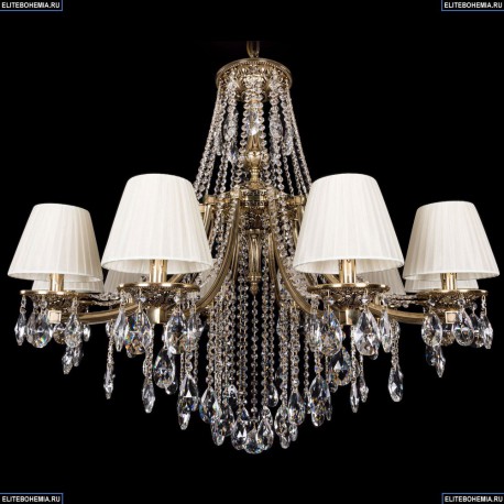 1771/10/340/B/GB/SH3-160 Хрустальная подвесная люстра Bohemia Ivele Crystal
