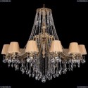 1771/12/410/B/FP/SH37-160 Хрустальная подвесная люстра Bohemia Ivele Crystal