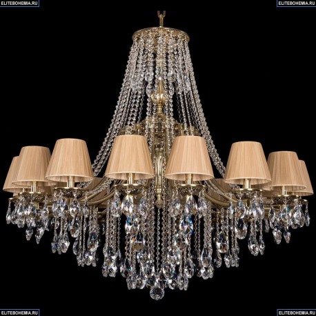 1771/16/410/B/GB/SH37-160 Хрустальная подвесная люстра Bohemia Ivele Crystal