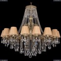 1771/16/410/B/GB/SH37-160 Хрустальная подвесная люстра Bohemia Ivele Crystal
