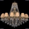 1771/16/410/B/GB/SH37-160 Хрустальная подвесная люстра Bohemia Ivele Crystal