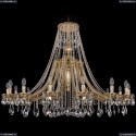 1771/16/490/A/G Хрустальная подвесная люстра Bohemia Ivele Crystal