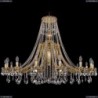 1771/16/490/A/G Хрустальная подвесная люстра Bohemia Ivele Crystal