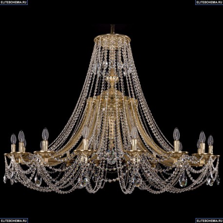 1771/16/490/C/G Хрустальная подвесная люстра Bohemia Ivele Crystal