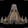 1771/16/490/C/G Хрустальная подвесная люстра Bohemia Ivele Crystal