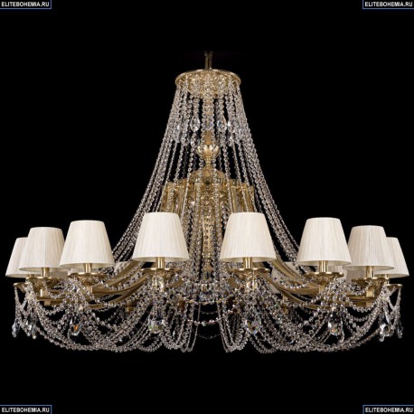 1771/16/490/C/G/SH33-160 Хрустальная подвесная люстра Bohemia Ivele Crystal
