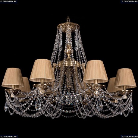 1771/8/340/C/FP/SH37-160 Хрустальная подвесная люстра Bohemia Ivele Crystal