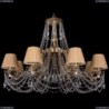 1771/8/340/C/FP/SH37-160 Хрустальная подвесная люстра Bohemia Ivele Crystal