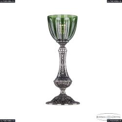 71100L/15 NB P1 Clear-Green/H-1H Настольная лампа под бронзу из латуни Bohemia Ivele Crystal