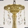 71101/6/210 B FP Подвесная люстра под бронзу из латуни Bohemia Ivele Crystal