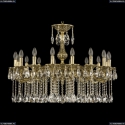 71102/16/300 A GB Подвесная люстра под бронзу из латуни Bohemia Ivele Crystal