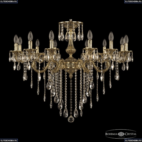 71104/12/350/B GB Подвесная люстра под бронзу из латуни Bohemia Ivele Crystal