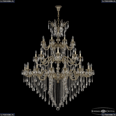 71104/16+8+8/550/3D B GB Y1 Подвесная люстра под бронзу из латуни Bohemia Ivele Crystal