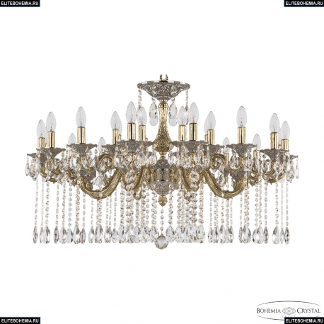 71105/24/365 A GS Подвесная люстра под бронзу из латуни Bohemia Ivele Crystal