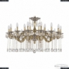 71105/24/365 A GS Подвесная люстра под бронзу из латуни Bohemia Ivele Crystal