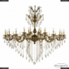 71105/24/590/XL B GB Подвесная люстра под бронзу из латуни Bohemia Ivele Crystal