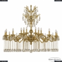 71107/21/500/XL/A GW Подвесная люстра под бронзу из латуни Bohemia Ivele Crystal