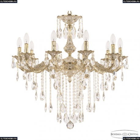 71114/10/250/B GW Подвесная люстра под бронзу из латуни Bohemia Ivele Crystal
