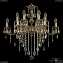 71118/12/225 B GB Подвесная люстра под бронзу из латуни Bohemia Ivele Crystal