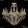 72101/12/300 B GW Подвесная люстра под бронзу из латуни Bohemia Ivele Crystal