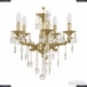 72116/5/125 B G Подвесная люстра под бронзу из латуни Bohemia Ivele Crystal
