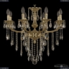 72116/8/210 B G Подвесная люстра под бронзу из латуни Bohemia Ivele Crystal
