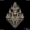 72117/12+6+6/300/3d B GW Подвесная люстра под бронзу из латуни Bohemia Ivele Crystal