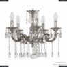 72117/5/125 A Ni Подвесная люстра под бронзу из латуни Bohemia Ivele Crystal