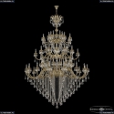 72118/32+16+16/755/3d B G Y3 Подвесная люстра под бронзу из латуни Bohemia Ivele Crystal
