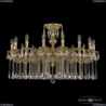 72202/16/360 A G Подвесная люстра под бронзу из латуни Bohemia Ivele Crystal