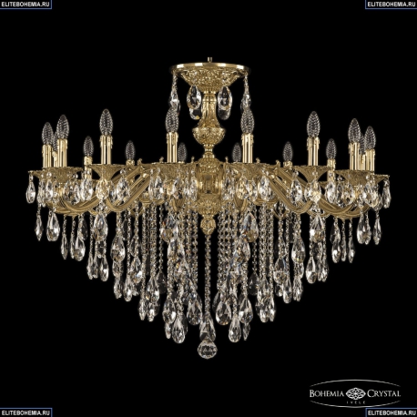 72202/16/360 B G Подвесная люстра под бронзу из латуни Bohemia Ivele Crystal