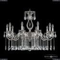 72401/10/300 A NB FD2M Подвесная люстра под бронзу из латуни Bohemia Ivele Crystal
