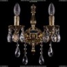 1800B/2/CK125IV/B/GB Хрустальное бра Bohemia Ivele Crystal