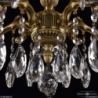 73102/5/125 A FP Подвесная люстра под бронзу из латуни Bohemia Ivele Crystal