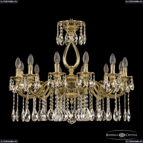 73301/12/250 A GB Подвесная люстра под бронзу из латуни Bohemia Ivele Crystal