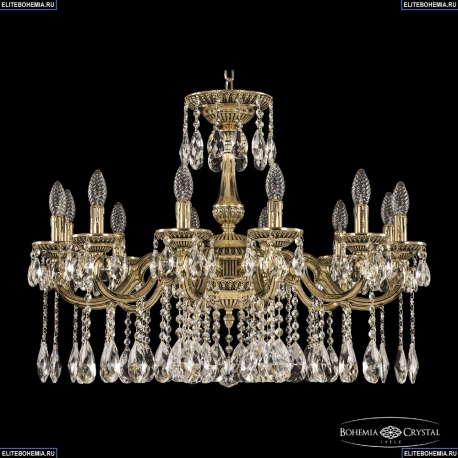 75101/12/250 A GB Подвесная люстра под бронзу из латуни Bohemia Ivele Crystal