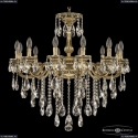 75101/12/250 B GB Подвесная люстра под бронзу из латуни Bohemia Ivele Crystal
