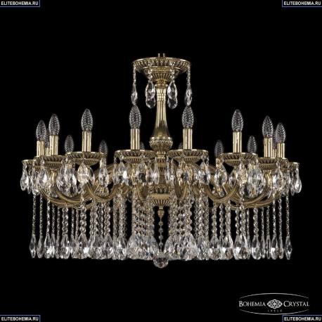 75101/16/300 A GB Подвесная люстра под бронзу из латуни Bohemia Ivele Crystal