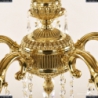 75101/5/175 A G Подвесная люстра под бронзу из латуни Bohemia Ivele Crystal