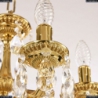 75102/6/125 A G Подвесная люстра под бронзу из латуни Bohemia Ivele Crystal