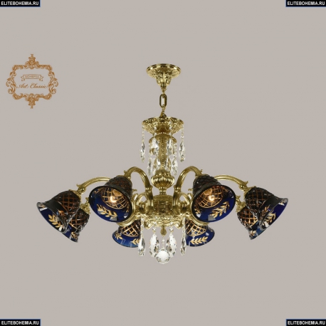 31.31.8.NV215IV.150SP.G.Sp.Amber.Blue.1B Люстра Bohemia Art Classic