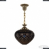 7003P/23 GB Amber-Blue/H-1B Люстра Bohemia Ivele Crystal