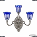 7214B12/2+1/210 Ni P2 U Clear-Blue/H-1H Бра Bohemia Ivele Crystal