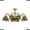72209P/10/250 G P1 D Amber-Green/H-1I Люстра Bohemia Ivele Crystal