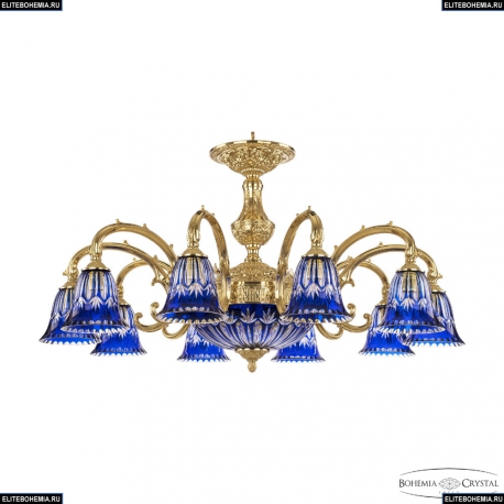 72209P/10/250 G P2 D Clear-Blue/H-1I Люстра Bohemia Ivele Crystal