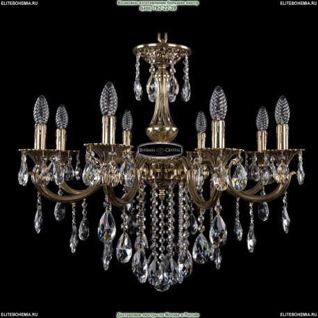 1702/8/250/B/GB Хрустальная подвесная люстра Bohemia Ivele Crystal
