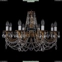 1702/8/265/C/FP Хрустальная подвесная люстра Bohemia Ivele Crystal