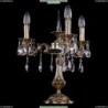 1702L/3/CK125IV-45/A/GB Хрустальная настольная лампа Bohemia Ivele Crystal
