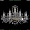1413/8+4/220/G/Leafs Хрустальная подвесная люстра Bohemia Ivele Crystal