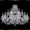 1402/12+6/300/2d/Ni Хрустальная подвесная люстра Bohemia Ivele Crystal